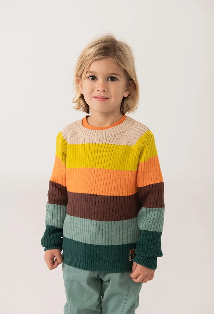 Jogger Set Multicolor Stripes