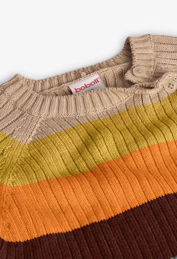 Jogger Set Multicolor Stripes