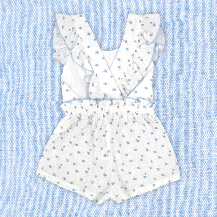 Jumpsuit 'Blue Flowers'