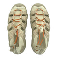 Keen Newport H2 women's running shoes in light beige with orange bungee laces, size 8.5, new with tags.