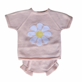 Knit Bloomer Set Flower