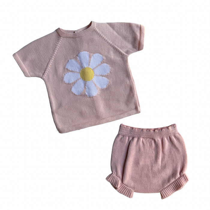 Knit Bloomer Set Flower