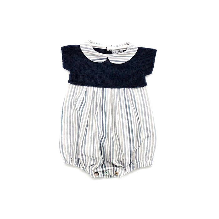 Knit Romper Stripes