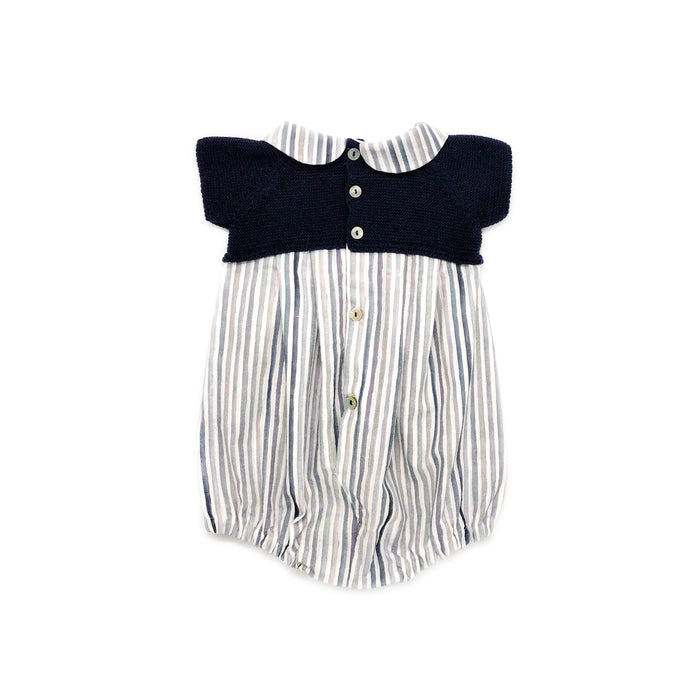 Knit Romper Stripes