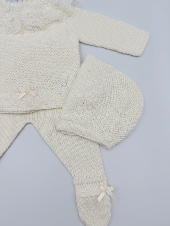Knit Set 'Beatriz' White