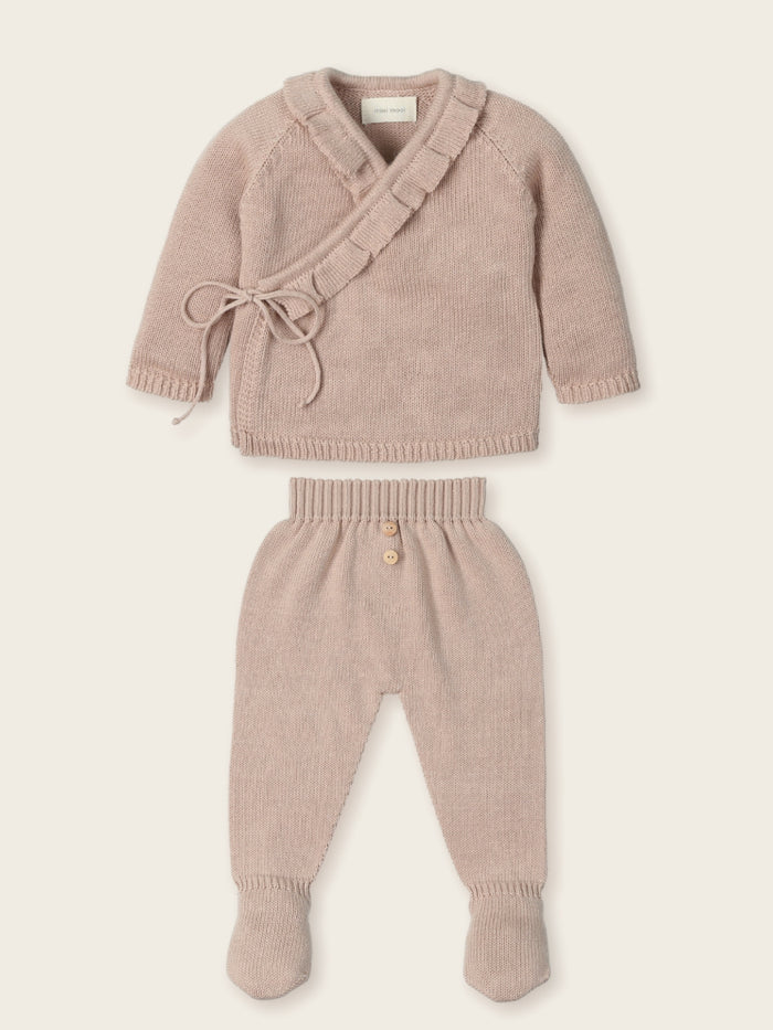 Knit Set 'Boop' Pink- 2pc