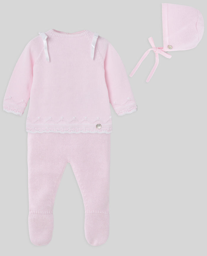 Knit Set 'Bows'