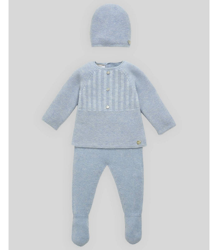 Knit Set 'Gifting' Chalk Blue