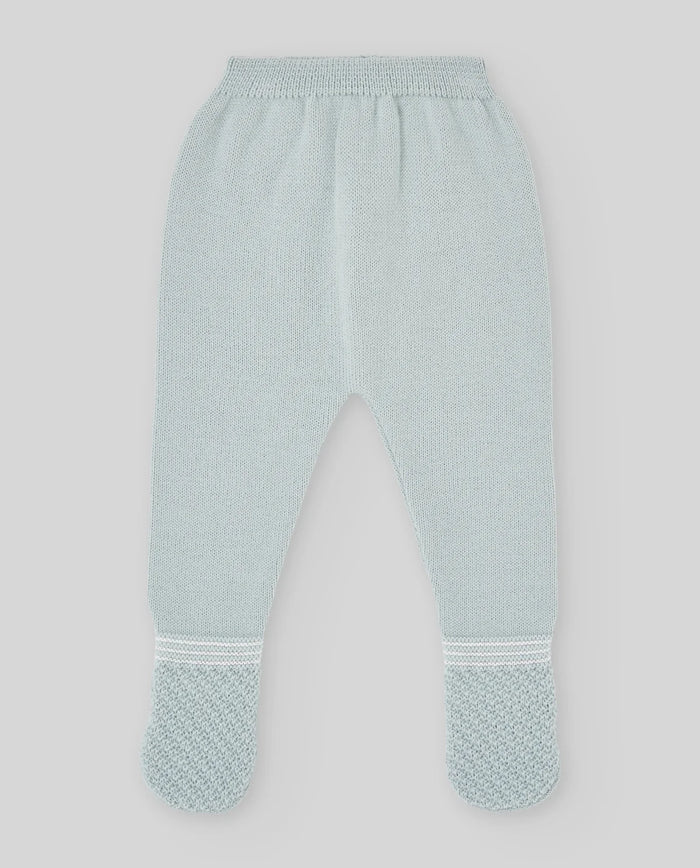 Knit Set 'Leira' Girl Green