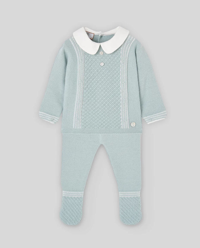 Knit Set 'Leira' Green