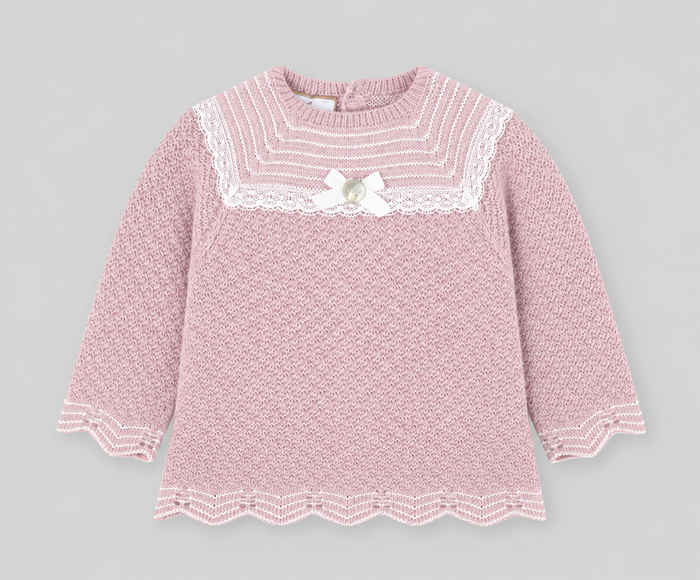 Knit Set 'Leira' Pink