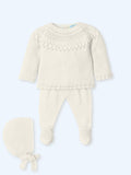 Knit Set 'Limonata' Ecru
