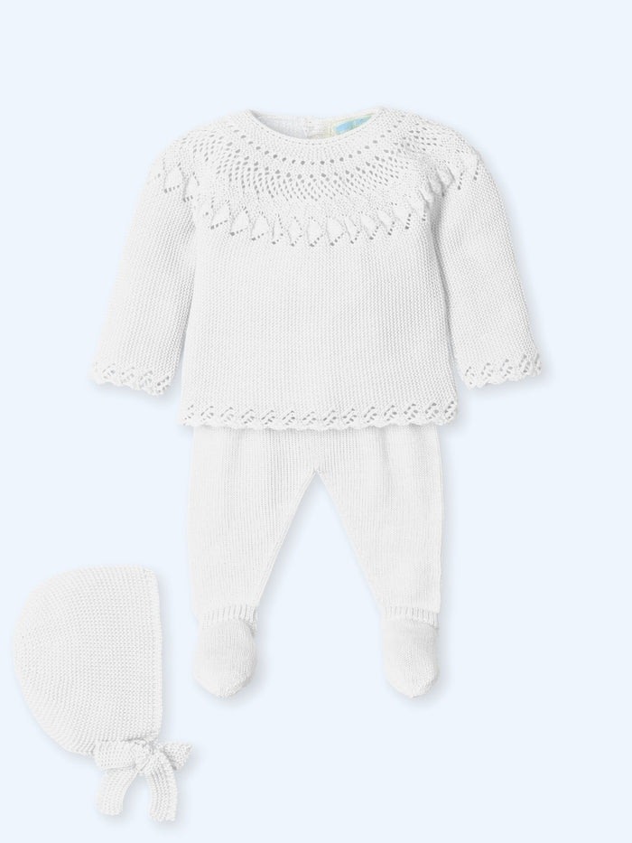Knit Set 'Limonata' White