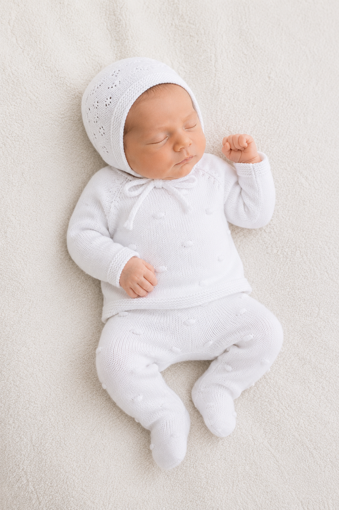 Knit Set 'Male' White