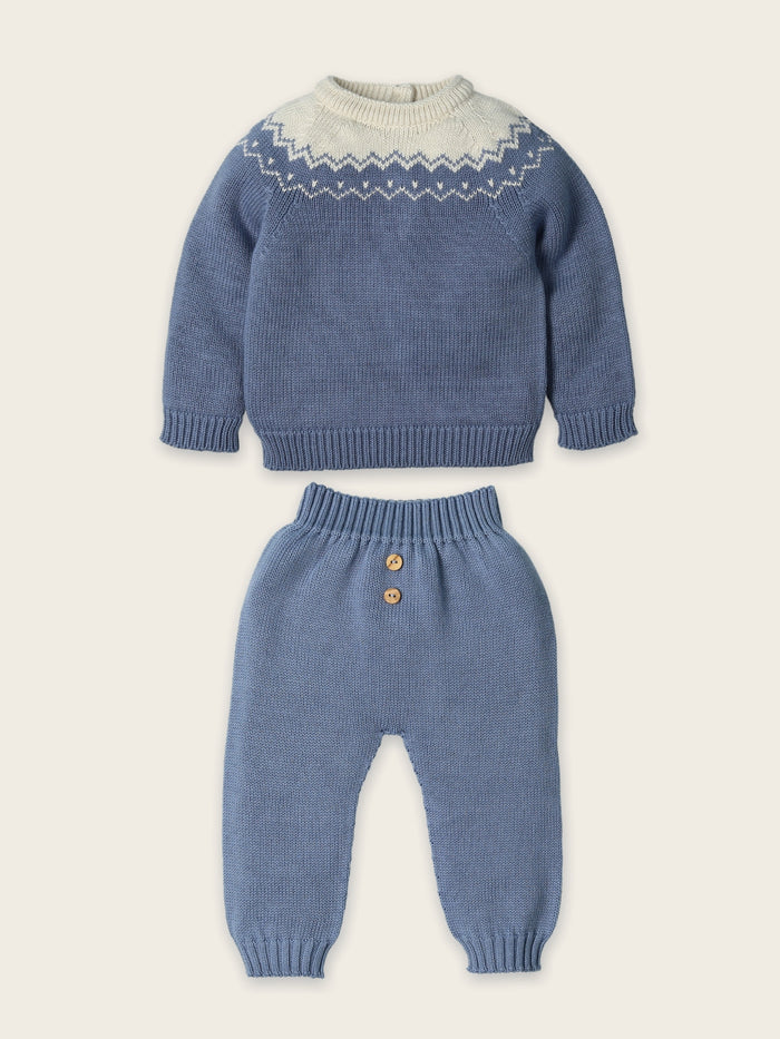 Knit Set 'Mountain'- 2pc