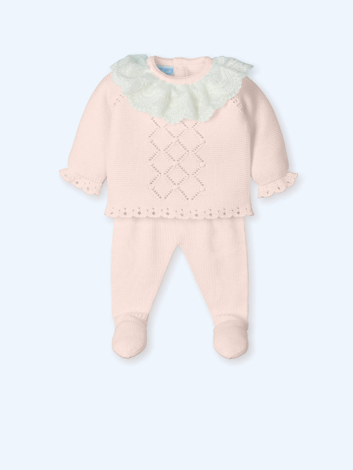 Knit Set 'Special' Nude Pink