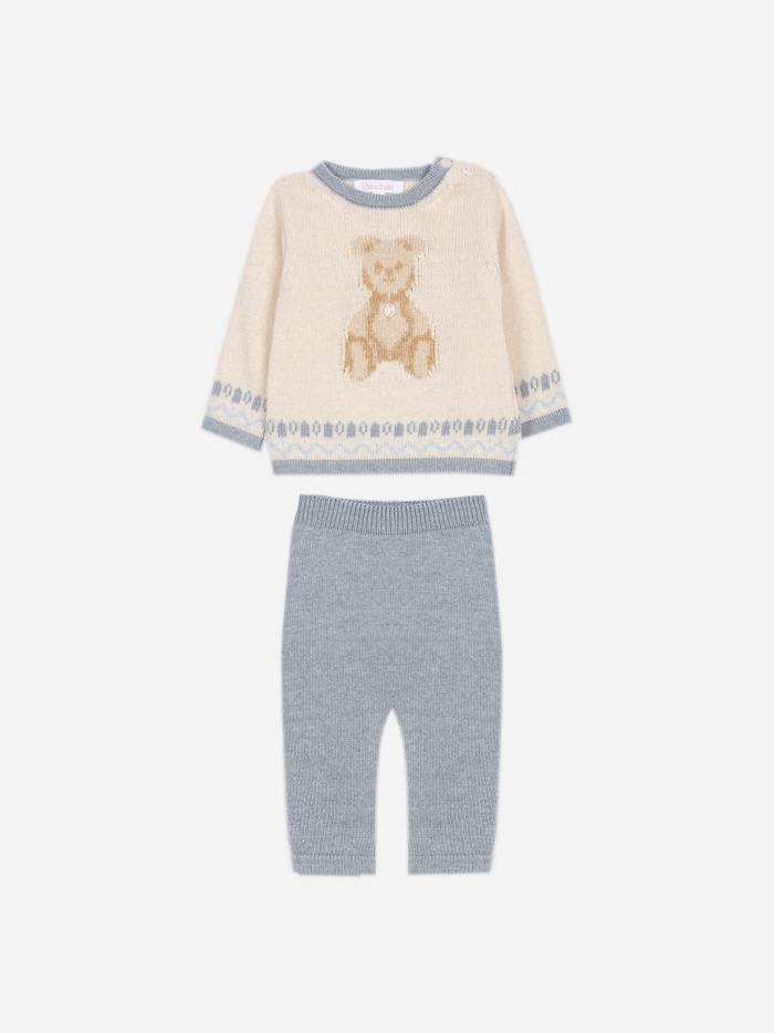 Knit Set 'Teddy Bear'