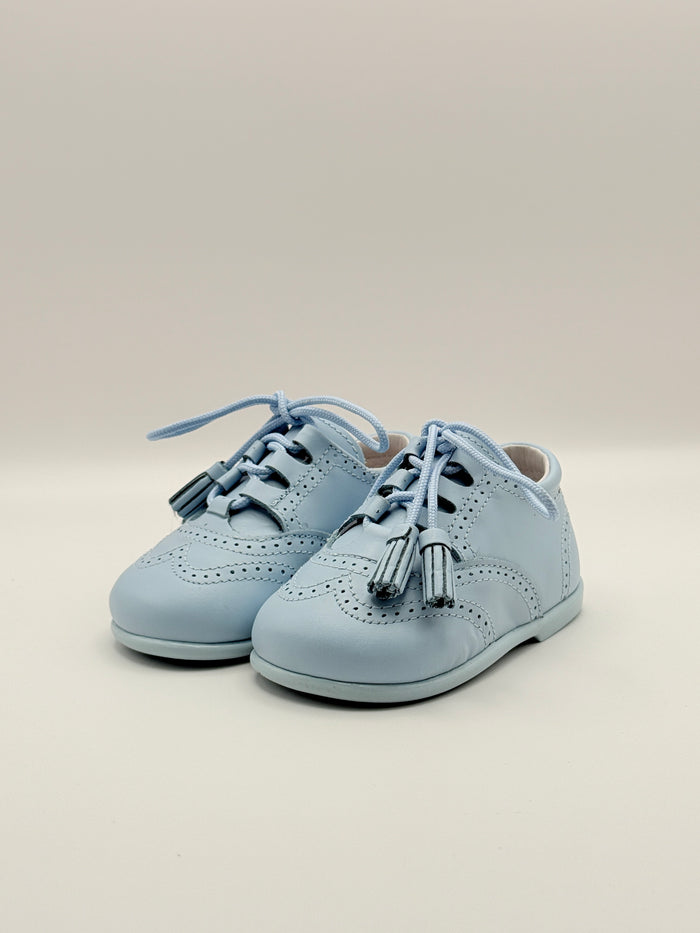 Lace-Up Shoes Baby Blue