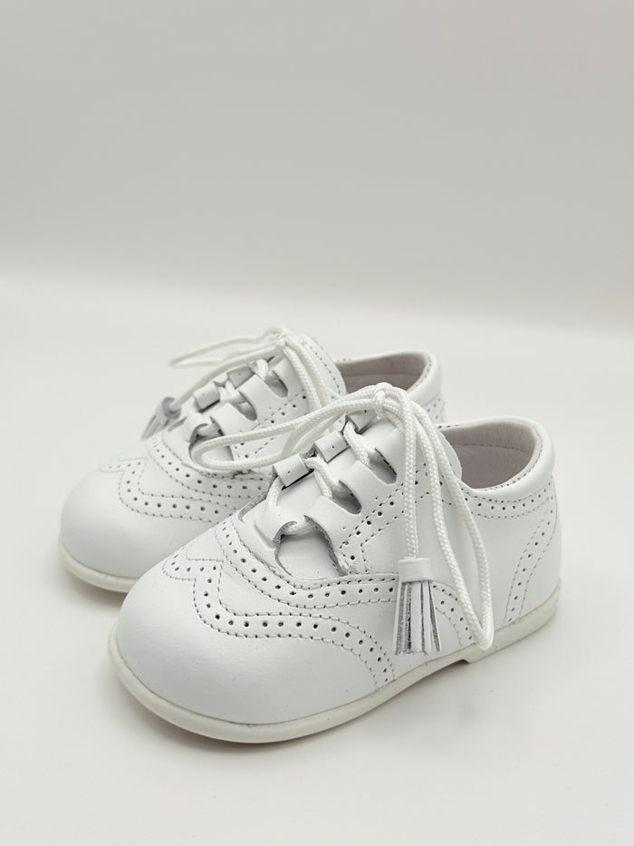 Lace-Up Shoes White