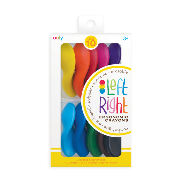 Left Right: Ergonomic Crayons