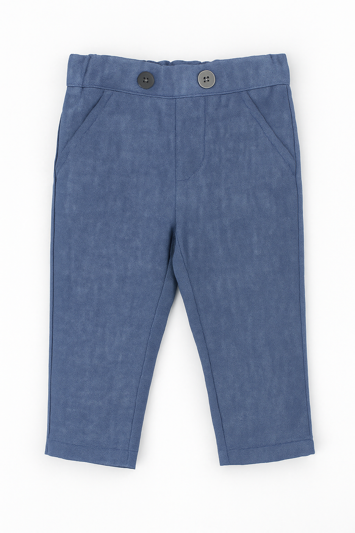 Linen Pant Blue