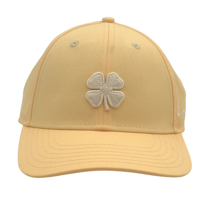 Live Lucky Hollywood 18 adjustable unisex hat in apricot color with a curved brim and adjustable strap.