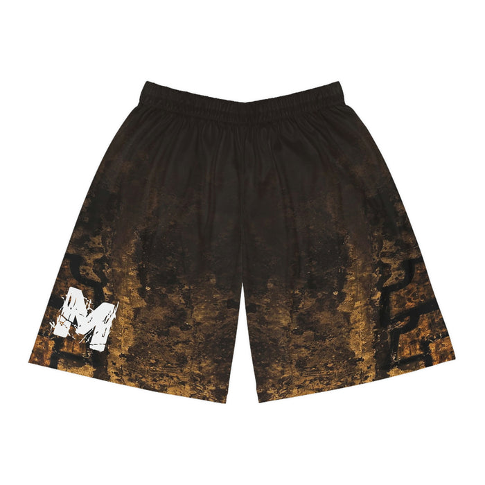 M Basketball Shorts White