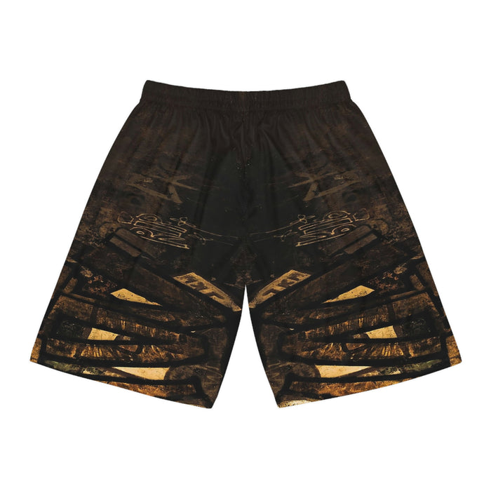 M Basketball Shorts White