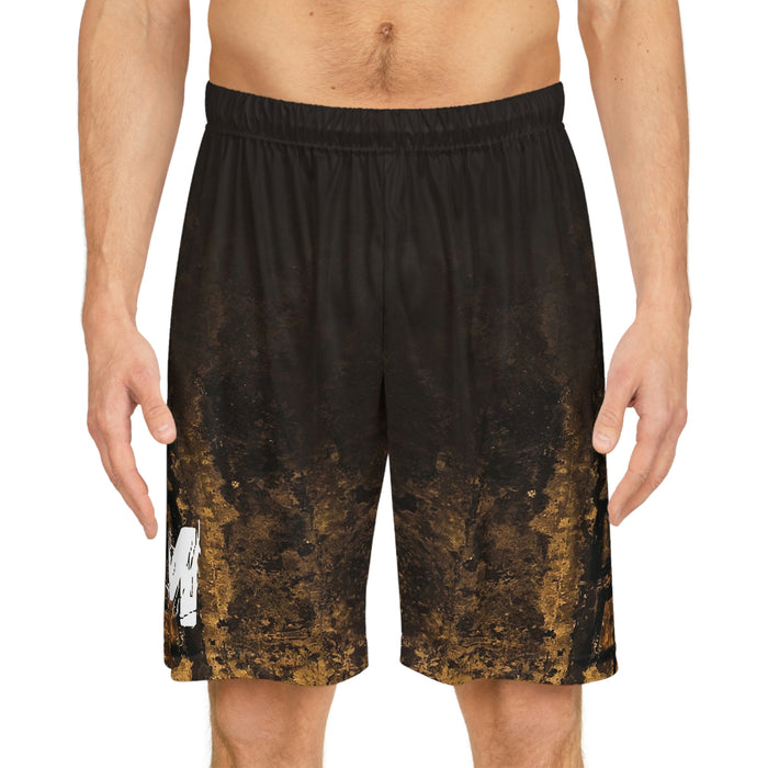 M Basketball Shorts White
