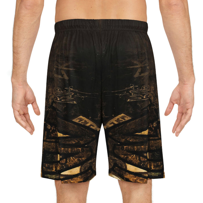 M Basketball Shorts White