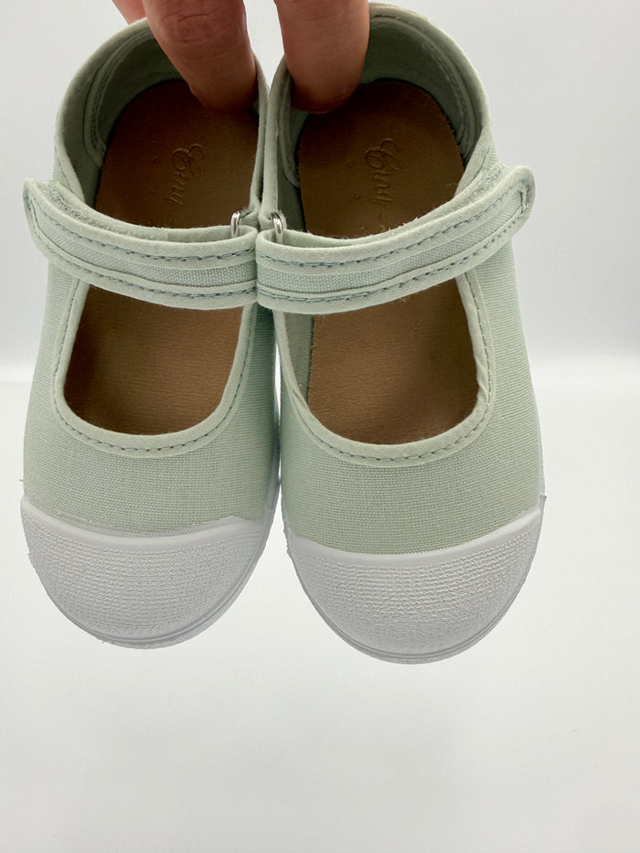 Mary Jane 'Cap Toe' Sage