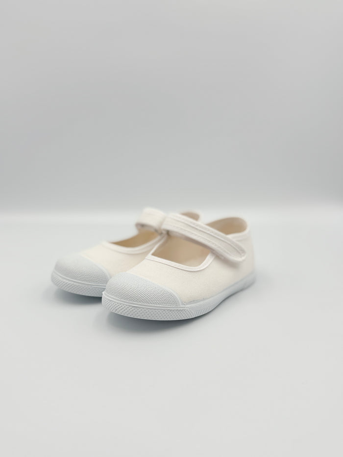 Mary Jane 'Cap Toe' White
