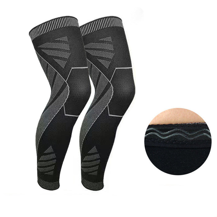 Knee pad adjustable extended strap detail