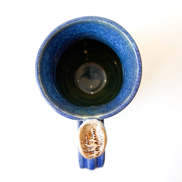 Michigan Mug - Lake Blue Glaze