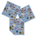 Michigander Set of 3 Double Sided Dish Cloths