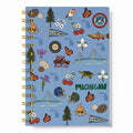 Michigander Spiral Notebook
