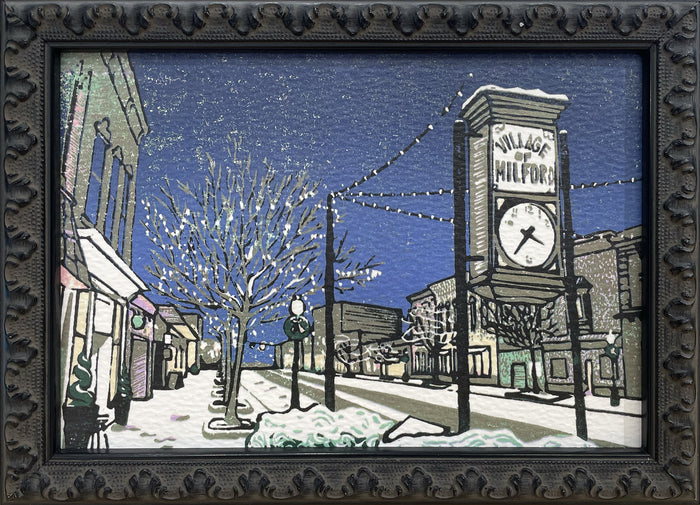 Milford Lights Reproduction Print