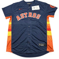 Nike Houston Astros Kyle Tucker youth MLB jersey in youth large, featuring team logo and player name on the front.