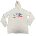 Men's MLB Washington Nationals Levelwear Podium Pullover sweatshirt in khaki, large size, with team logo on front.
