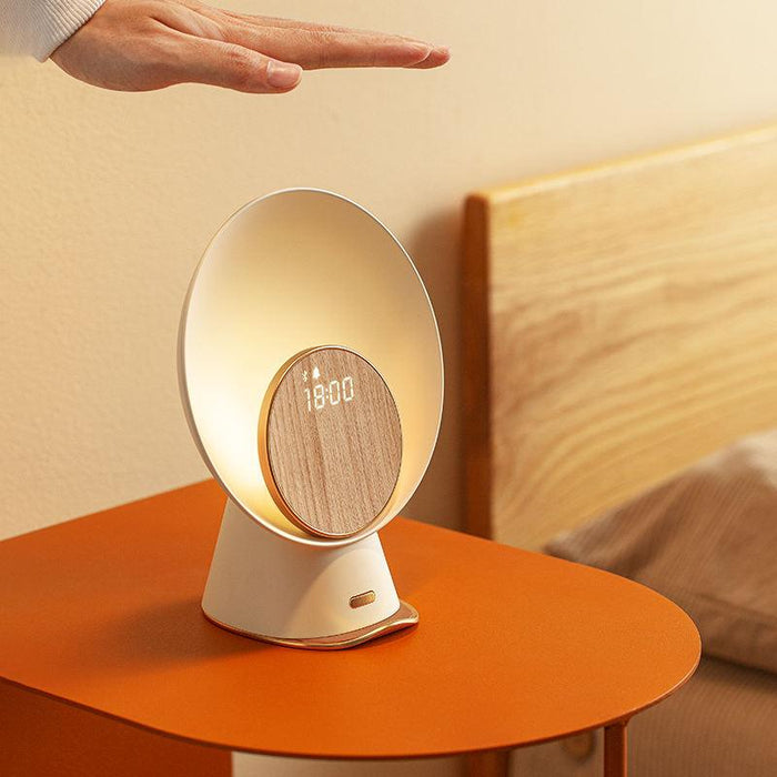 Moon Light Wireless Charging bluetooth speaker wireless charger smart night lamp with alarm clock - MyStoreLiving