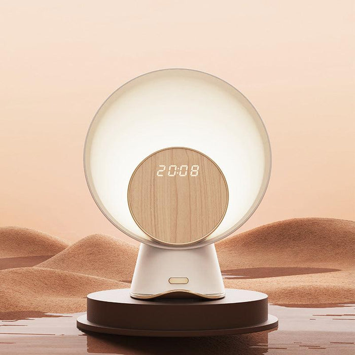 Moon Light Wireless Charging bluetooth speaker wireless charger smart night lamp with alarm clock - MyStoreLiving