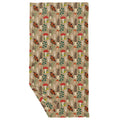 Morels and Monarch Butterflies Waffle Recycled Dish Towel