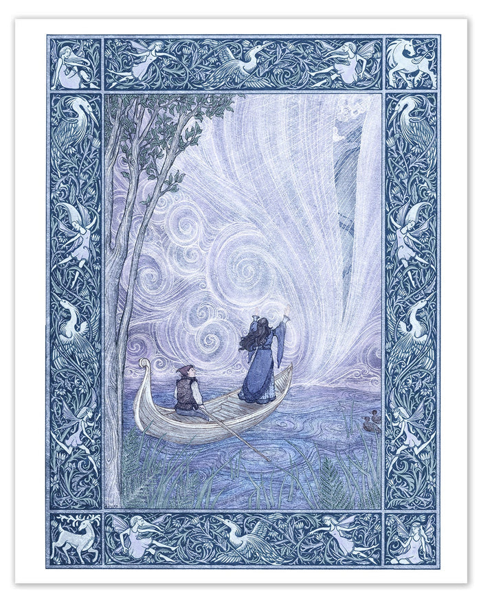 Morgaine of the Fairies Illustration