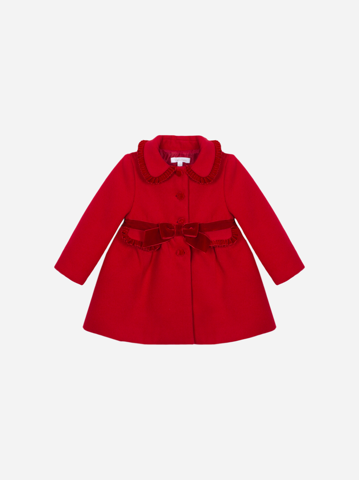 Mouflon Coat with Bow