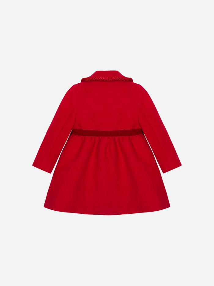 Mouflon Coat with Bow