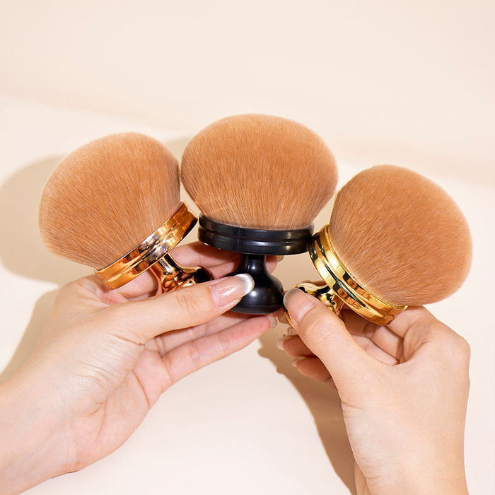 Oversized soft body and neck powder makeup brush – view 7