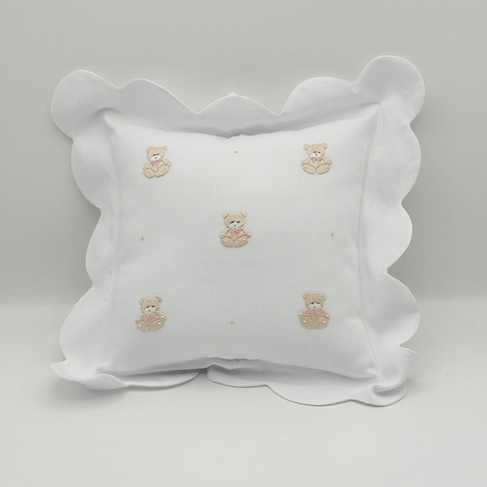 Musical Pillow Pink Teddy