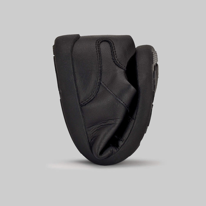 Black Kids Barefoot School Shoe - Folded