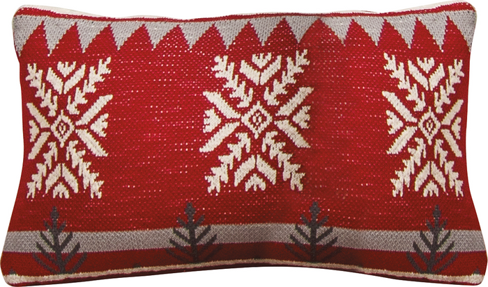 Nordic Snowflake Pillow
