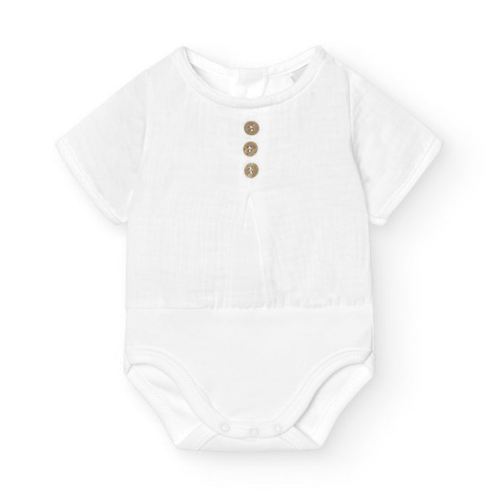 Onesie Bambula White